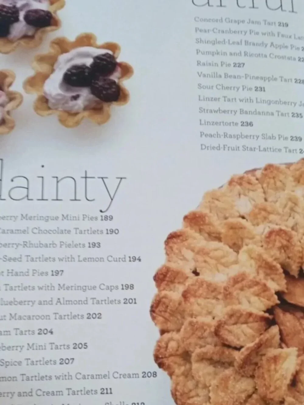 Cookbook Martha Stewart Pies & Tarts